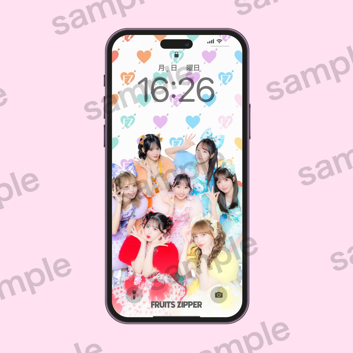 TOKAI_ZIPPER's tweet image. 【🐩プードル衣装👗】
ハートの模様がかわいい『プードル衣装』のふるっぱーの集合写真を使用した壁紙を作りました✨️
背景は衣装をイメージしたデザインになっています🐩

❤️🧡#NEWKAWAII と思ったらいいね💚
💜🩵リポストもお願いします🩷💛

#FRUITSZIPPER #フルーツジッパー #ふるっぱー