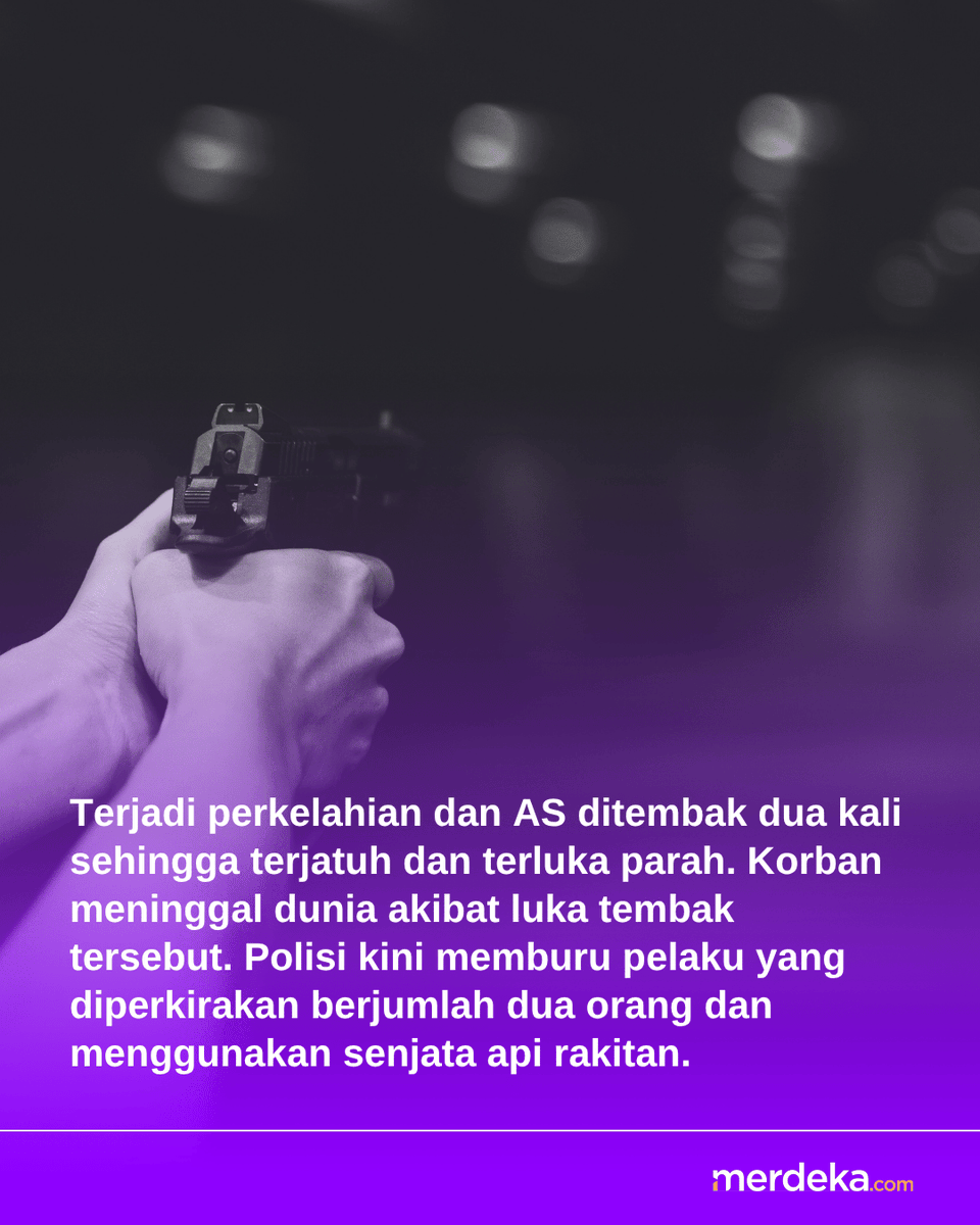 merdekadotcom's tweet photo. Hansip Cakung ditembak saat gagalkan aksi pencurian motor. Korban tewas di lokasi, polisi buru pelaku bersenjata rakitan.Β
#Hansip #Cakung #Keamanan #mdkan #mdknbl https://t.co/EFzBDO4DrO