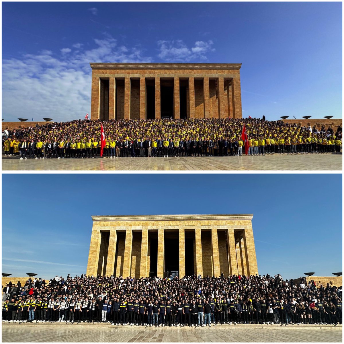 bbosports's tweet photo. Fenerbahçe taraftar grupları, Ata’sını ziyaret etti.

🇹🇷 ATATÜRK’ÜN İZİNDE, FENERBAHÇE’NİN PEŞİNDE! https://t.co/bdVKcWaCPi