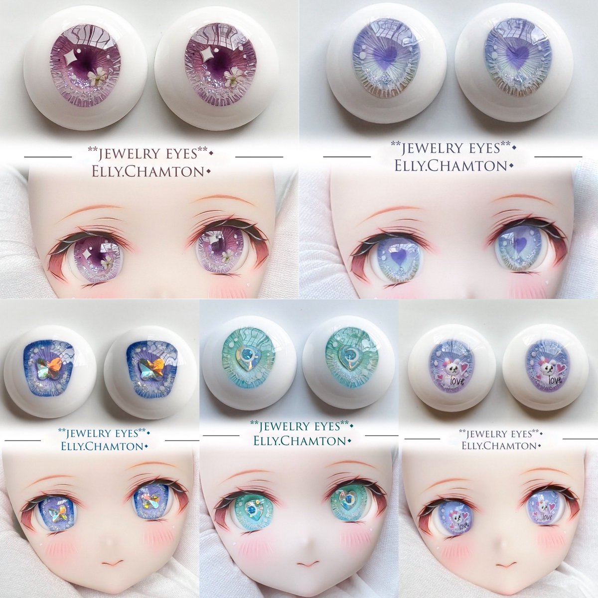 elly_chamton's tweet image. E♡C

ヤフオク出品しました♡
のぞいていただけたら嬉しいです꒰ ¨̮͚ ꒱♪ْ︎˖⋆︎
よろしくお願いいたします♡｡.:*ฺ✤ฺ

auctions.yahoo.co.jp/seller/3tkVVGd…

#DD
#DDアイ
#レジンアイ
#ドールアイ
#ドルフィードリーム 
#いーちゃむアイ
#まりりっ子