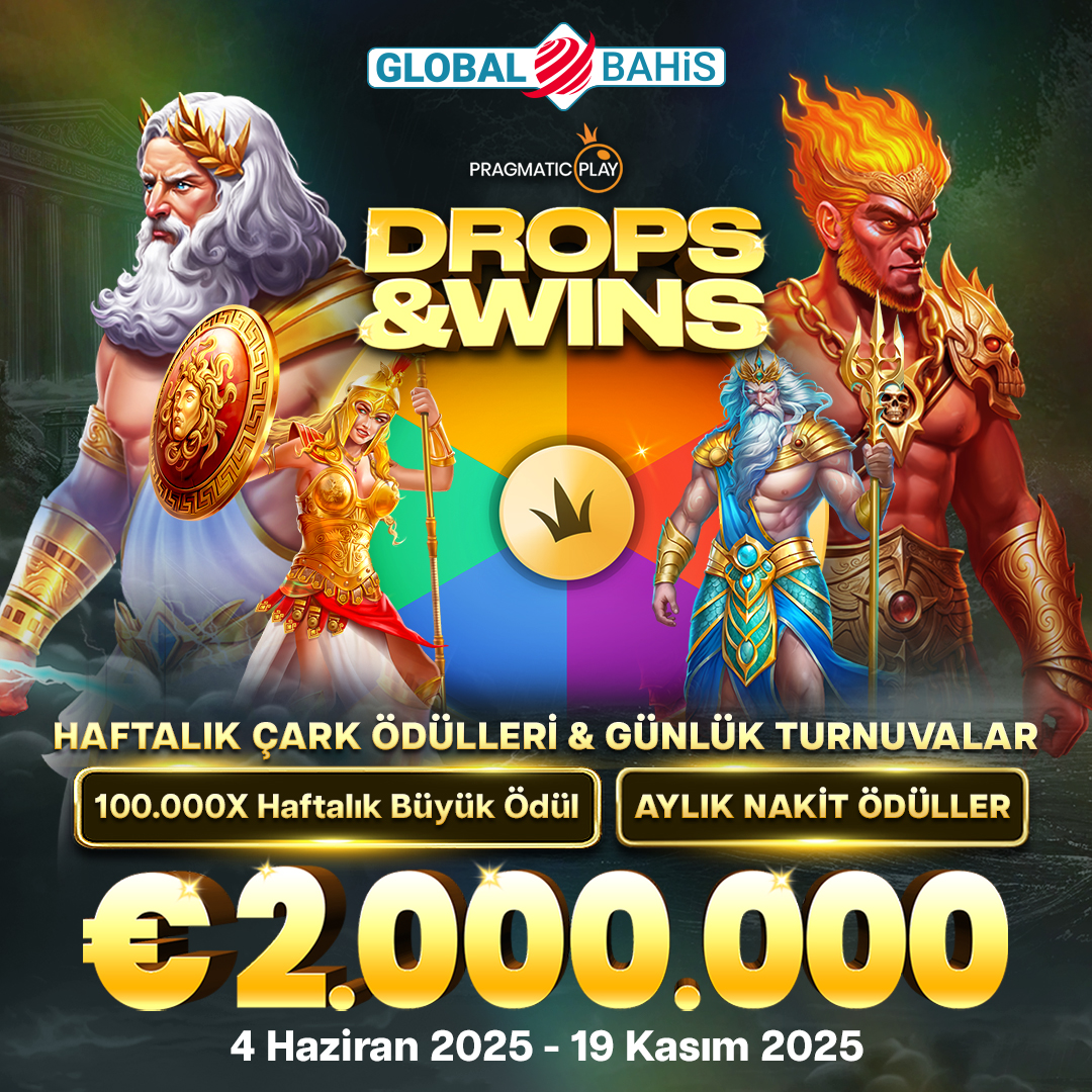 Globalbahis_TR's tweet photo. 🎯 Drops &amp; Wins Heyecan Devam Ediyor!
🗓 4 Haziran – 19 Kasım 2025
💥 €2.000.000 Ödül Havuzu

👇Bu büyük maratonda yerini almak için hemen oyunlara göz at!
https://t.co/wb0a03TYrj

#pragmaticplay #global #bahis #slot #drops #wins #spin #keşfet https://t.co/kKPL7cRoVc