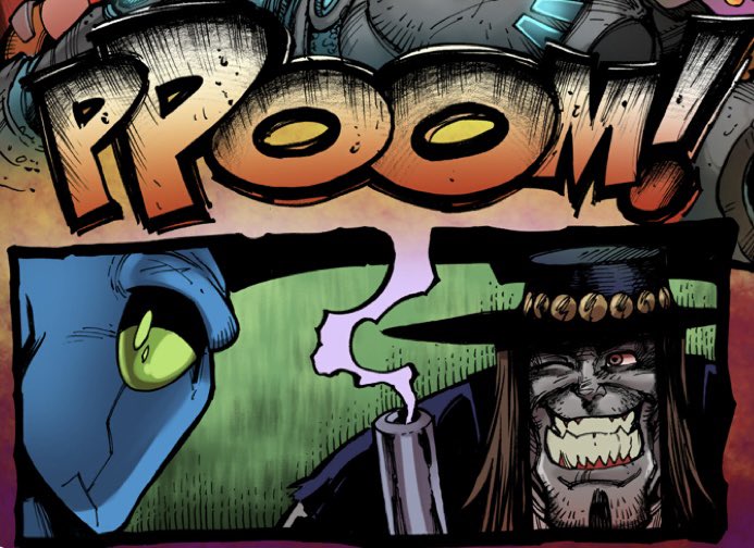 Berserker bounty hunter Black Hole Bob returns with a BANG in the pages of ZEN: Bounty Wars #2, which ships to the printer any day now!