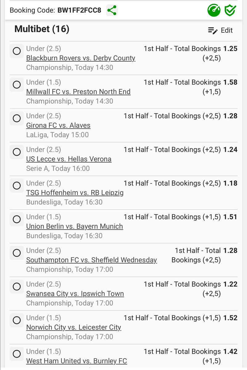 professorSMM's tweet photo. 131 odds💥💥💥

Booking Code : BW1FF2FCC8🤑🤑🤑

Repost for others🔥🔥🔥 https://t.co/gvtjFPaw3j