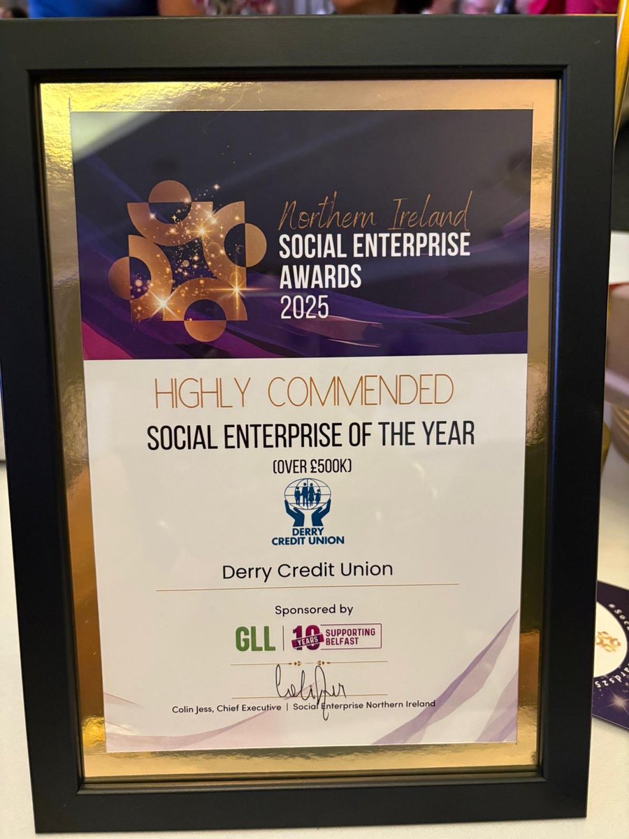 Derry Credit Union tweet media