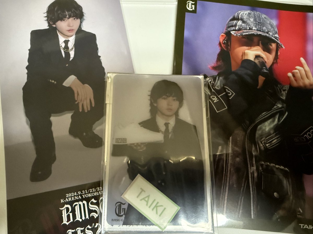 kb1ry1's tweet image. グッズ整理中につき
TAIKIくんのグッズお譲りします

お写真２枚まとめて3000円

渋谷もしくは都内近郊にて手渡し
郵送はご相談ください（別途送料）

#BMSG譲
#STARGLOW