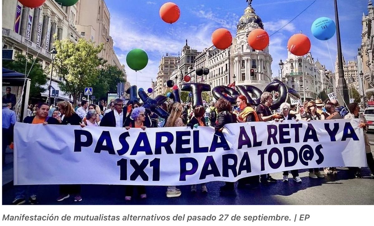 REMEDIOSRUIZBE2's tweet image. Y los #Mutualistas para cuándo? URGE RD YA, reclamamos DERECHOS CONSTITUCIONALES @EnriqueSantiago @JonInarritu @sumar @Yolanda_Diaz_ @SaizElma @inclusiongob @J2Procura @AlbMayoral @obloque @coalicion @CristinaValido @IreneMontero @IgualdadGob #VoluntadPolitica