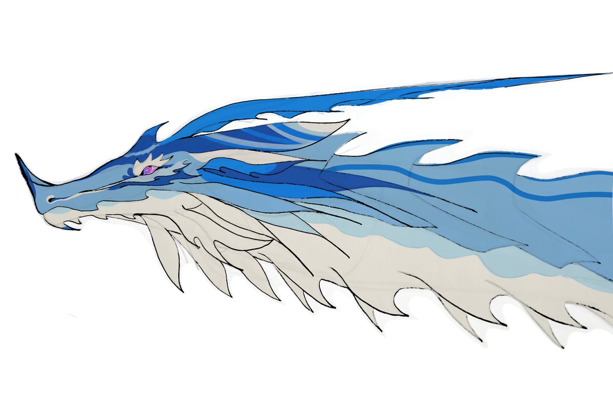 Oh look, a genshin impact leak of Monsieur Neuvillete's dragon form, coming from a very reliable source (my brain)
#Neuvillete wip