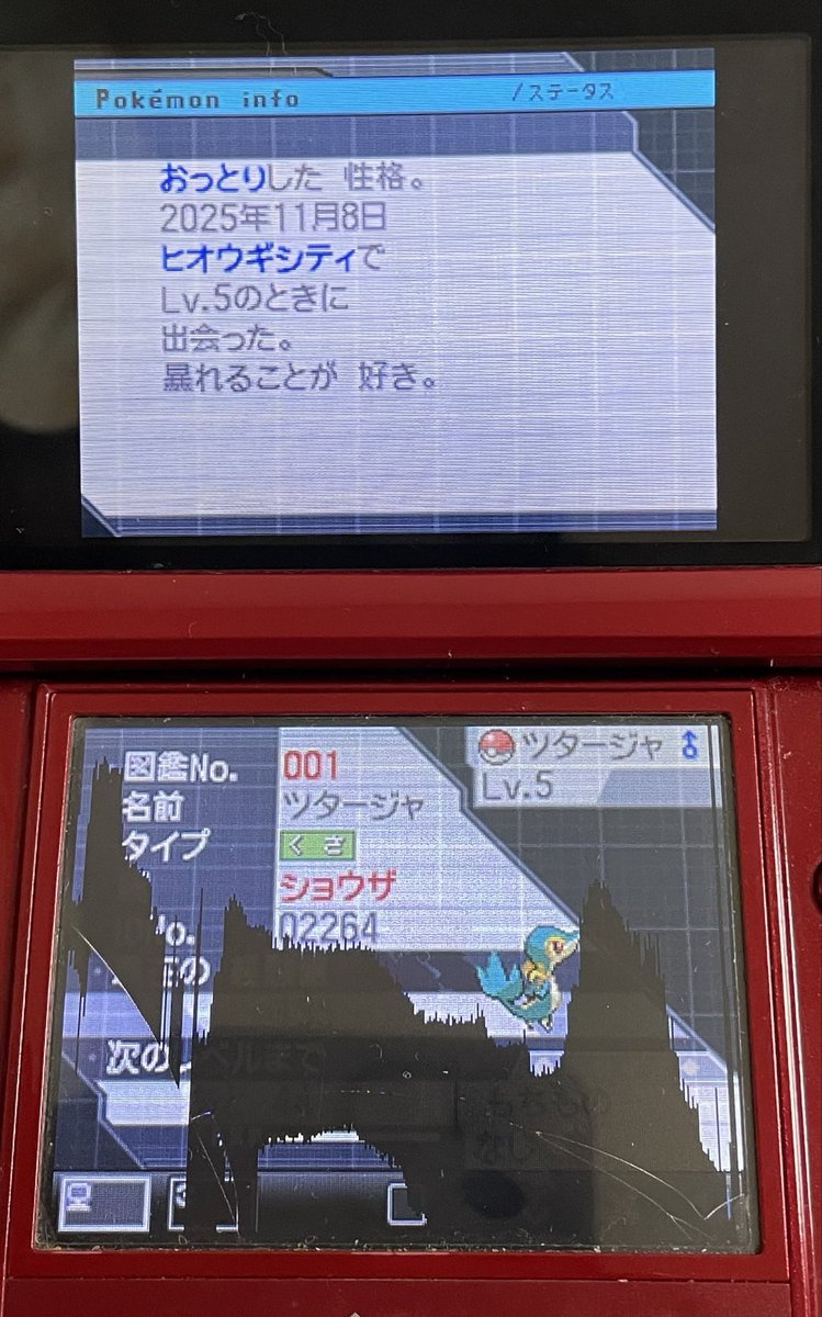 shouza238's tweet photo. 色違いイッシュ御三家コンプリート！
そして隠し穴巡りしてた時に偶然出たやつ https://t.co/QhkSQzQzeE
