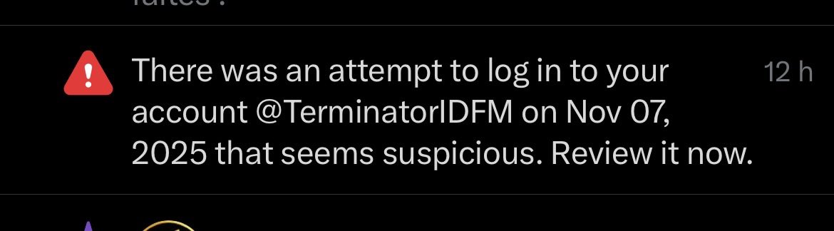 TerminatorIDFM's tweet image. ⚠️🚨À tout mes followers, mon compte X et Apple subissent plusieurs tentatives de piratage en ce moment. Si par hasard vous recevez des choses compromettantes en DM, ce n’est pas moi. 

Ce compte sera potentiellement supprimé.
