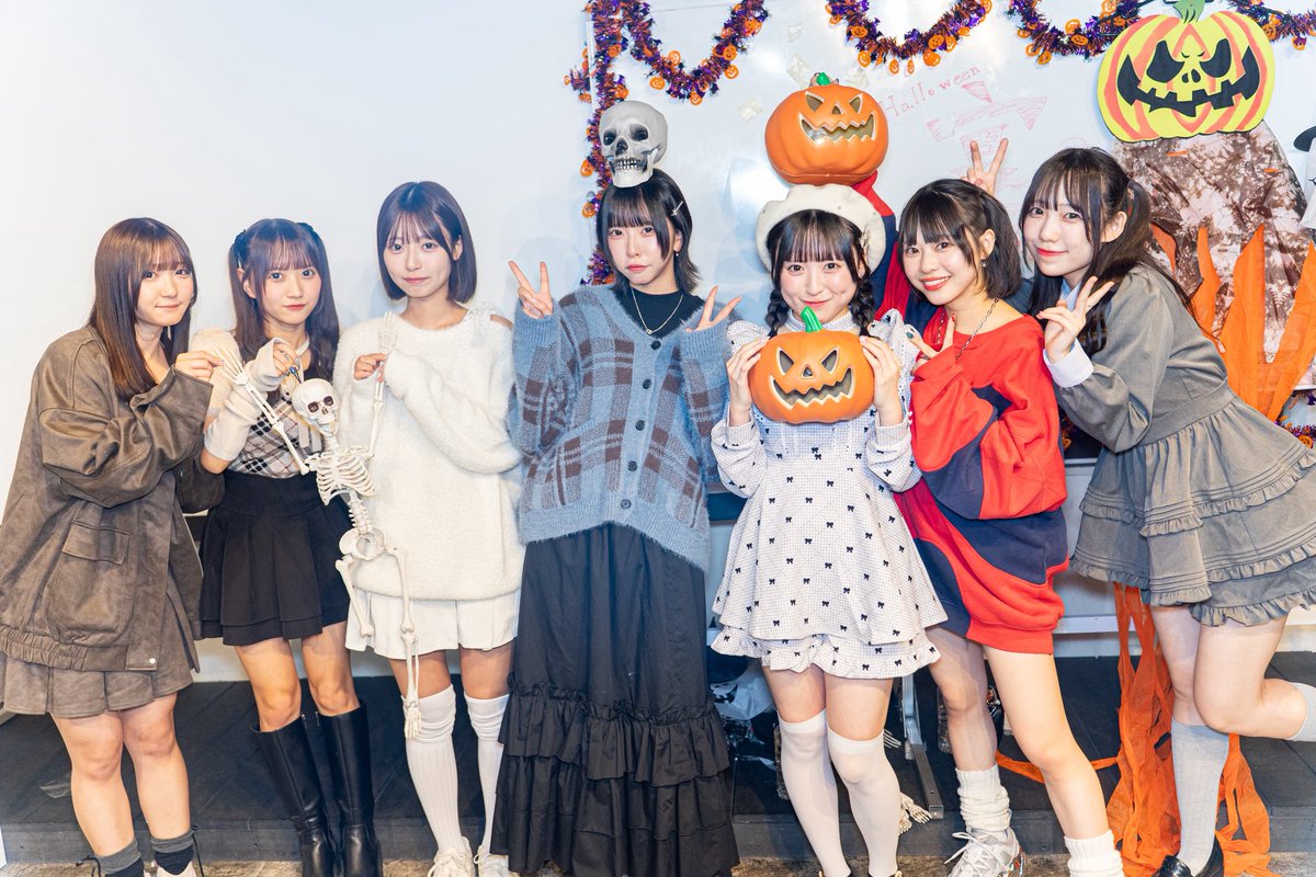 👻御礼👻

『ハロウィンアフターパーティー』
ご来場いただきありがとうございました！

初めましての方も沢山ありがとうございました✨

明日はお台場ガンダム広場にてフリーライブ💥お待ちしております‼️