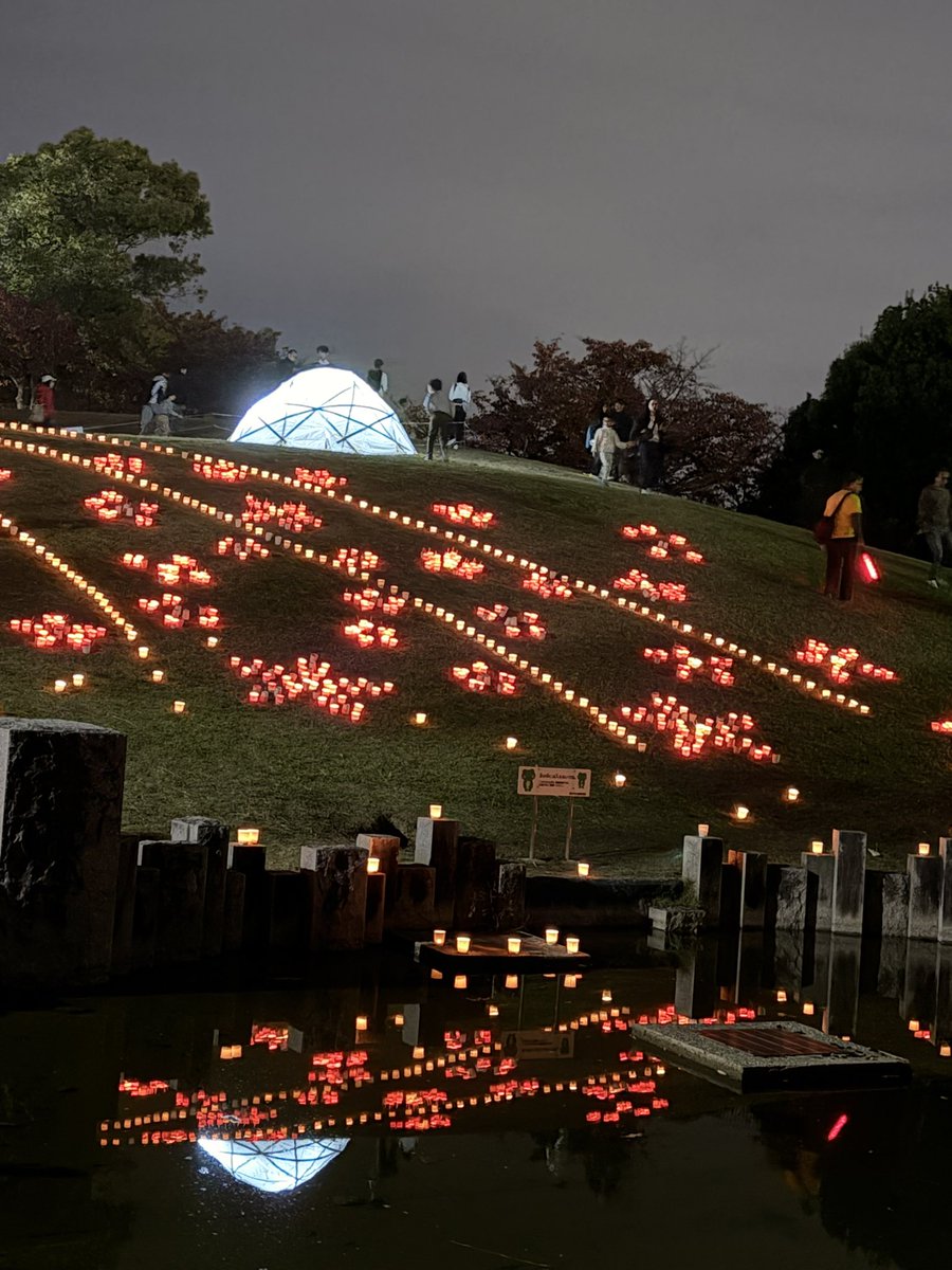 senricandle's tweet photo. #千里キャンドルロード #千里中央公園 #千里ニュータウン 
「千里キャンドルロード2025」
ご参加いただいた皆様ありがとうございました！ https://t.co/KZ3FgWZrau