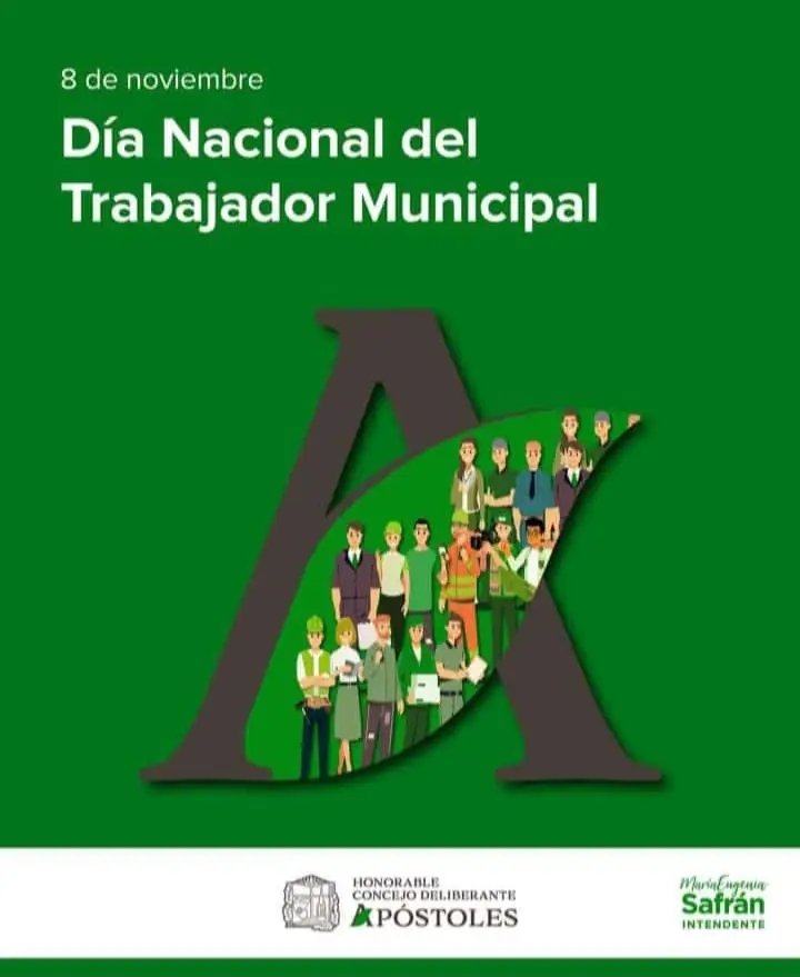 CopelloJose's tweet image. Feliz día al Empleado Municipal desde Apóstoles Misiones Agasajo por el Ejecutivo María Eugenia Safran y su gabinete. @adolfosafran @passalacquaok @lucasaromero @UPCNok
