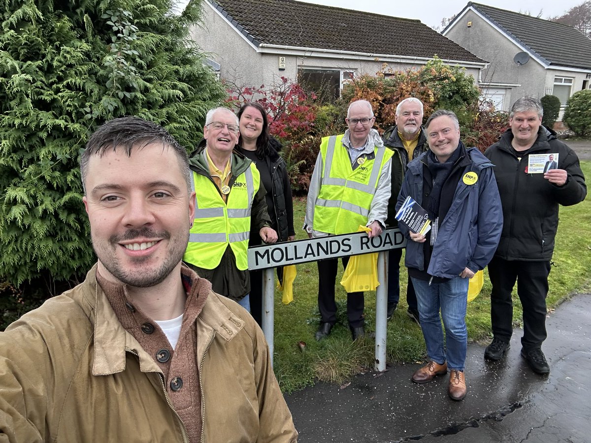 lxrobb's tweet image. 🥾 and we’re back at it in Callander. 6 months to go to get @AlynSmith elected as Stirling’s next @theSNP MSP.
