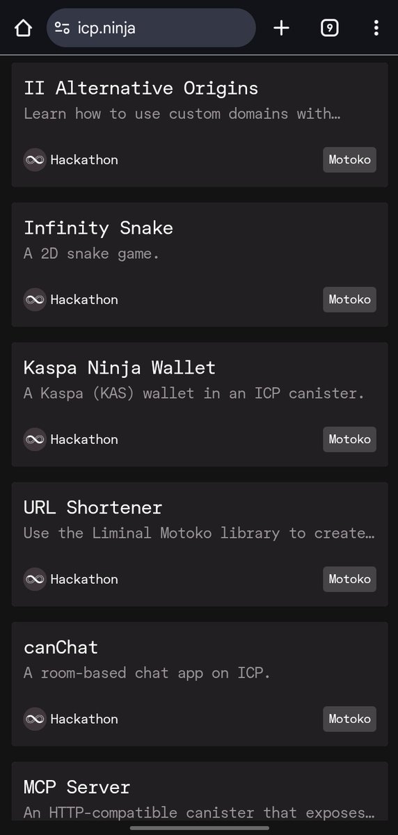 zspeccc's tweet photo. https://t.co/OqJAjiSBp5 is insane. Web based IDE for developing $ICP projects. I can make a web based wallet that is more secure than a hardware wallet (secured by Internet Identity/passkeys) for $KAS Kaspa in seconds.

Interact with any blockchain natively 🤯 https://t.co/kmGFt7Jd0K