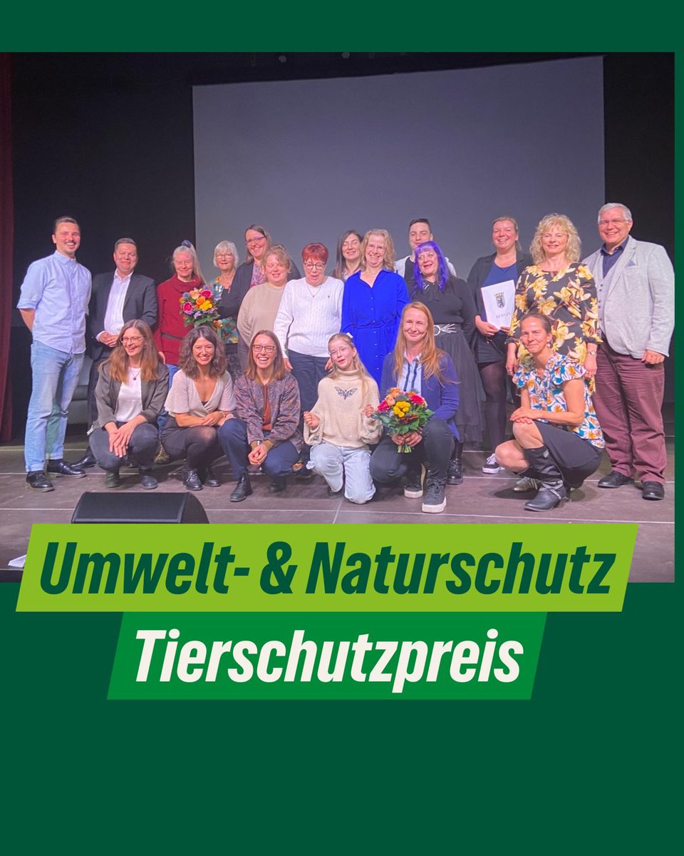 DiverseView's tweet image. 🌿💚 Gemeinsam für Lichtenberg!
Wir haben den 5. Umwelt- &amp;amp; Naturschutzpreis an die NABU-AG Rummelsburger Bucht und den 2. Tierschutzpreis an die Berliner Tiertafel verliehen – für Menschen, die mit Herz &amp;amp; Ausdauer unseren Bezirk lebenswerter machen. 
Danke💚🐾