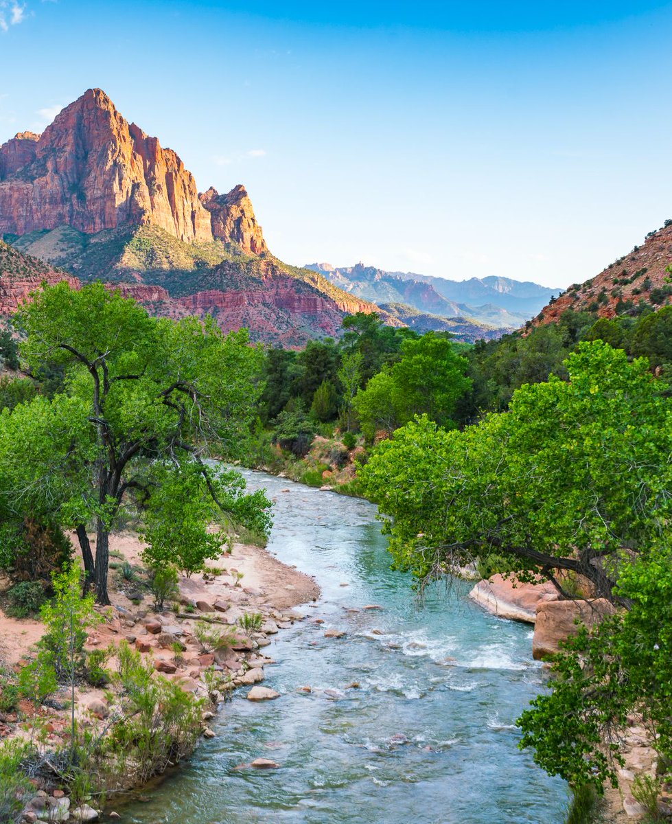 Zion National Park, Utah, USA  #SunnyDay #Scenic
