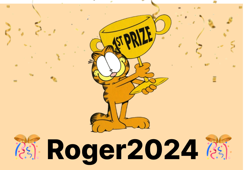 GarfieldCoinICP's tweet photo. We’re thrilled to announce Roger2024 as the first weekly winner of the GarfieldCoin Game! 🎉
He takes home 3,000 $GFC tokens for topping the leaderboard. 🏆
Congratulations, and good luck to next week’s challengers! 💪
#GarfieldCoin #GFC #ICP https://t.co/XthFpFgjky