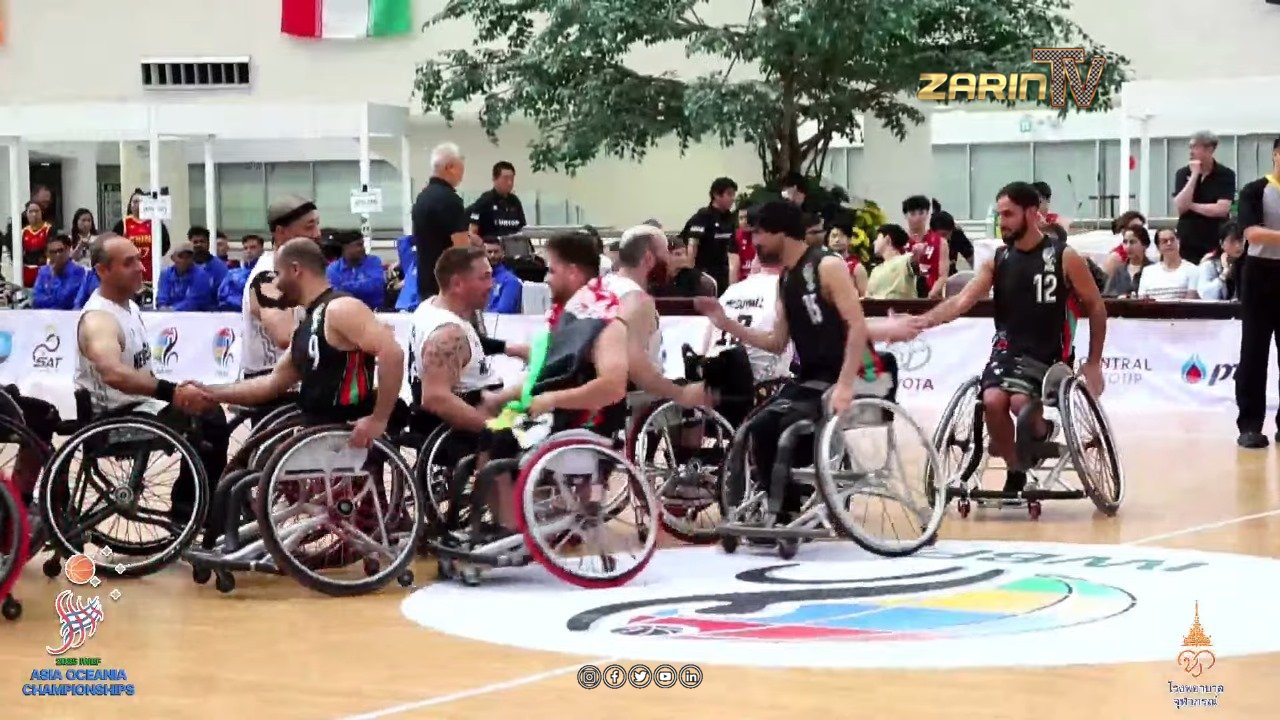 تیم ویلچرباسکتبال افغانستان نیوزیلند را شکست داد