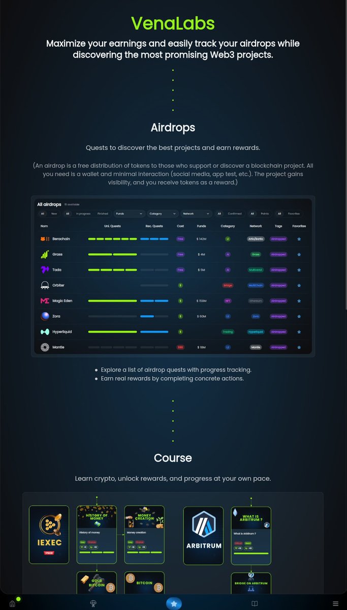 usman_affiliate's tweet photo. 🚀 Learn Web3 the smart way with VenaLabs!
Earn while you learn real blockchain skills 💡
Free quests, instant rewards &amp; next-gen crypto knowledge 🌐
Join now 👉 https://t.co/GWRXZNWctj

#VenaLabs #LearnToEarn #Web3 https://t.co/ggtZcyNUlk