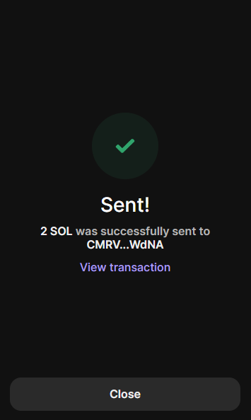 photokendev's tweet photo. WE HAVE OFFICALLY SENT OUT OUR FIRST 2 SOL BATCH!!!!!!!!! LFGGGGGGG!!!!!!! @WFPUSA https://t.co/JIVm3CqoNG