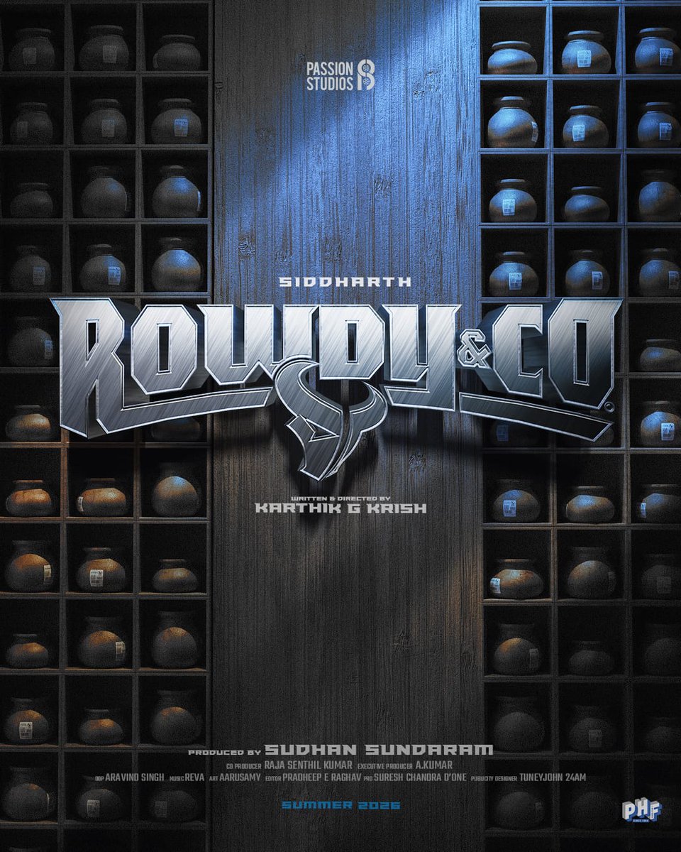 kollycorner's tweet image. #Siddharth’s Next - ‘Rowdy&amp;amp;Co’