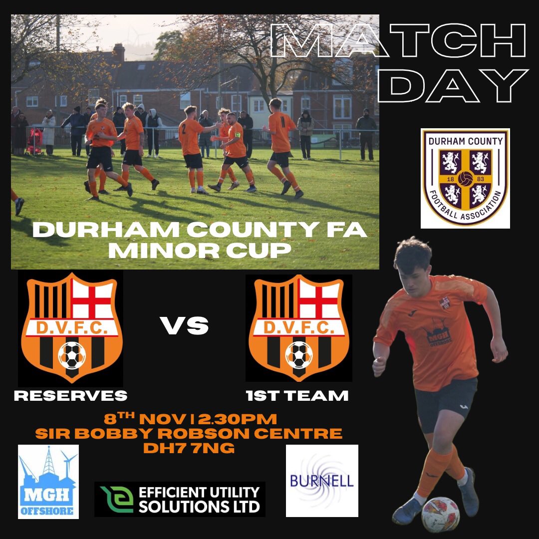 Match day and we’ve drawn our reserves team which is a fantastic advert for the club with lots of young talent on show it should be a good game. Come along and support both teams.
