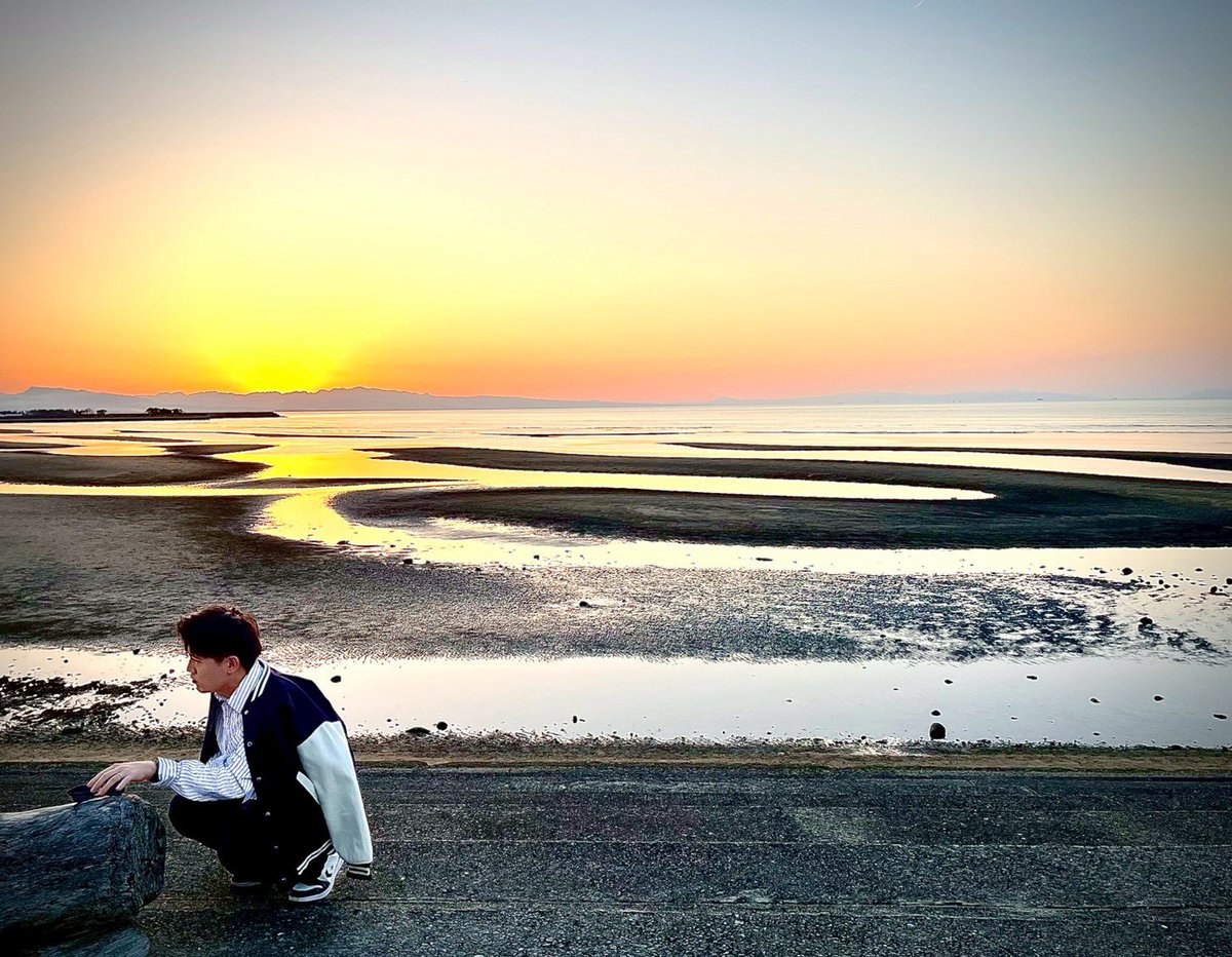 夕日が綺麗やった