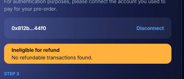 mhing21's tweet photo. @SuiPlay scammers 

they force us to refund the 599$ instead of 2,056.89
SUI.. but now ineligible for refund
WTF https://t.co/zx7TSfgJpj