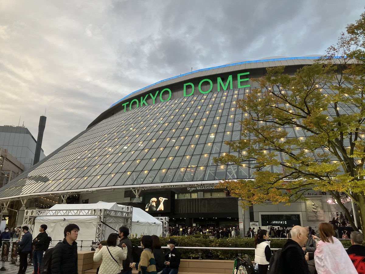 note999's tweet image. 関東に来て。初ドームでした。