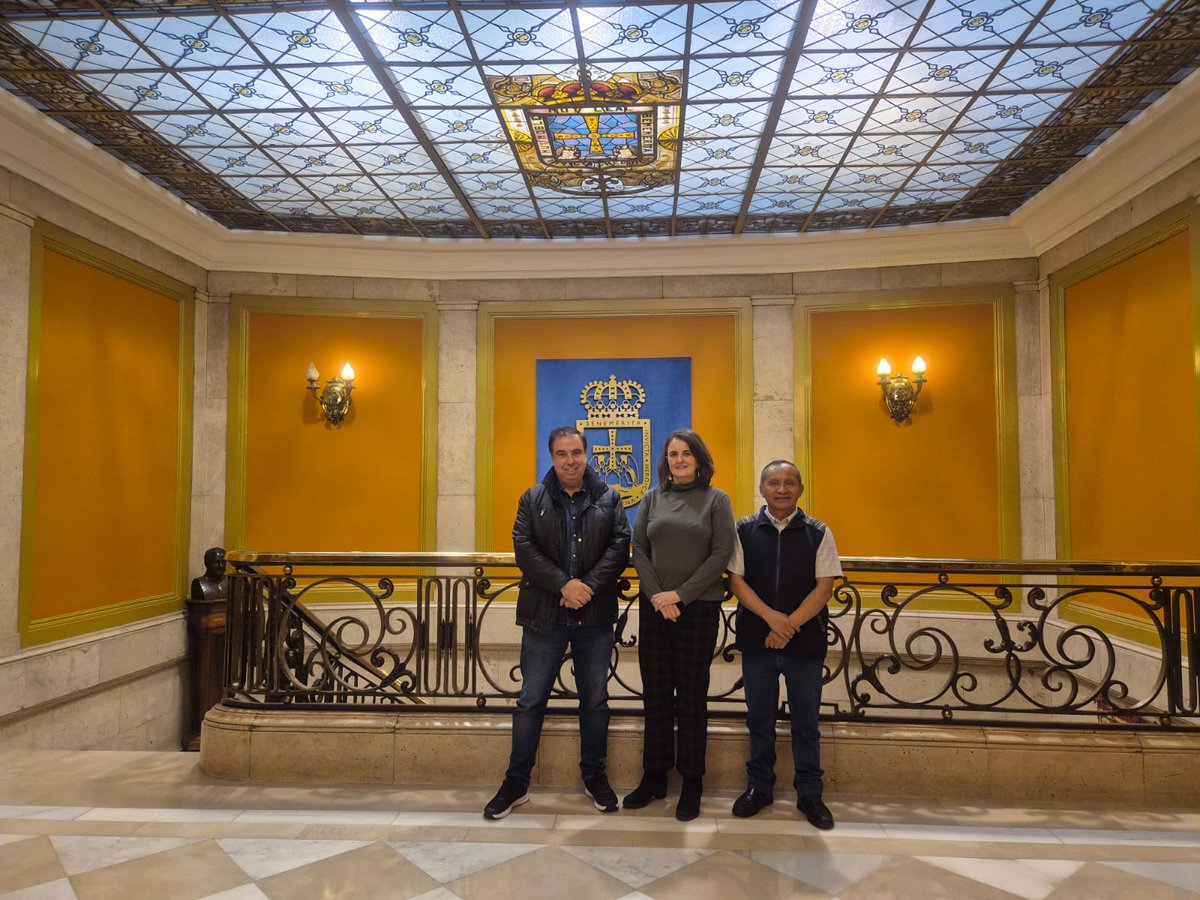 El día de ayer, junto con el representante de nuestra contraparte en #Guatemala, nos reunimos con la Concejala de Políticas Sociales del <a href="/aytoviedo/">@aytoviedo</a> María Velasco, para darle a conocer los resultados de los proyectos de cooperacion que nos han aprobado en los últimos años.