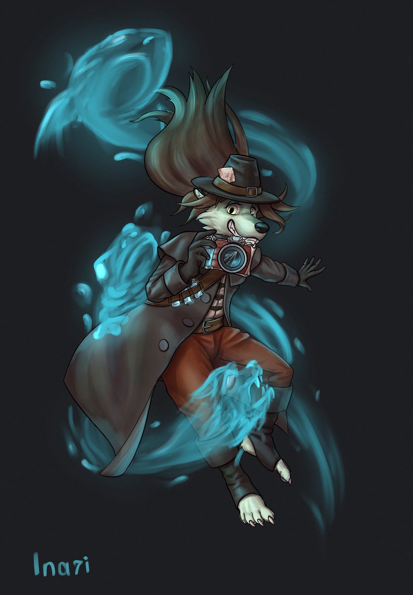 CuteRaccoo's tweet image. Spirit photographer
#Halloween #furry #furryart #spirit