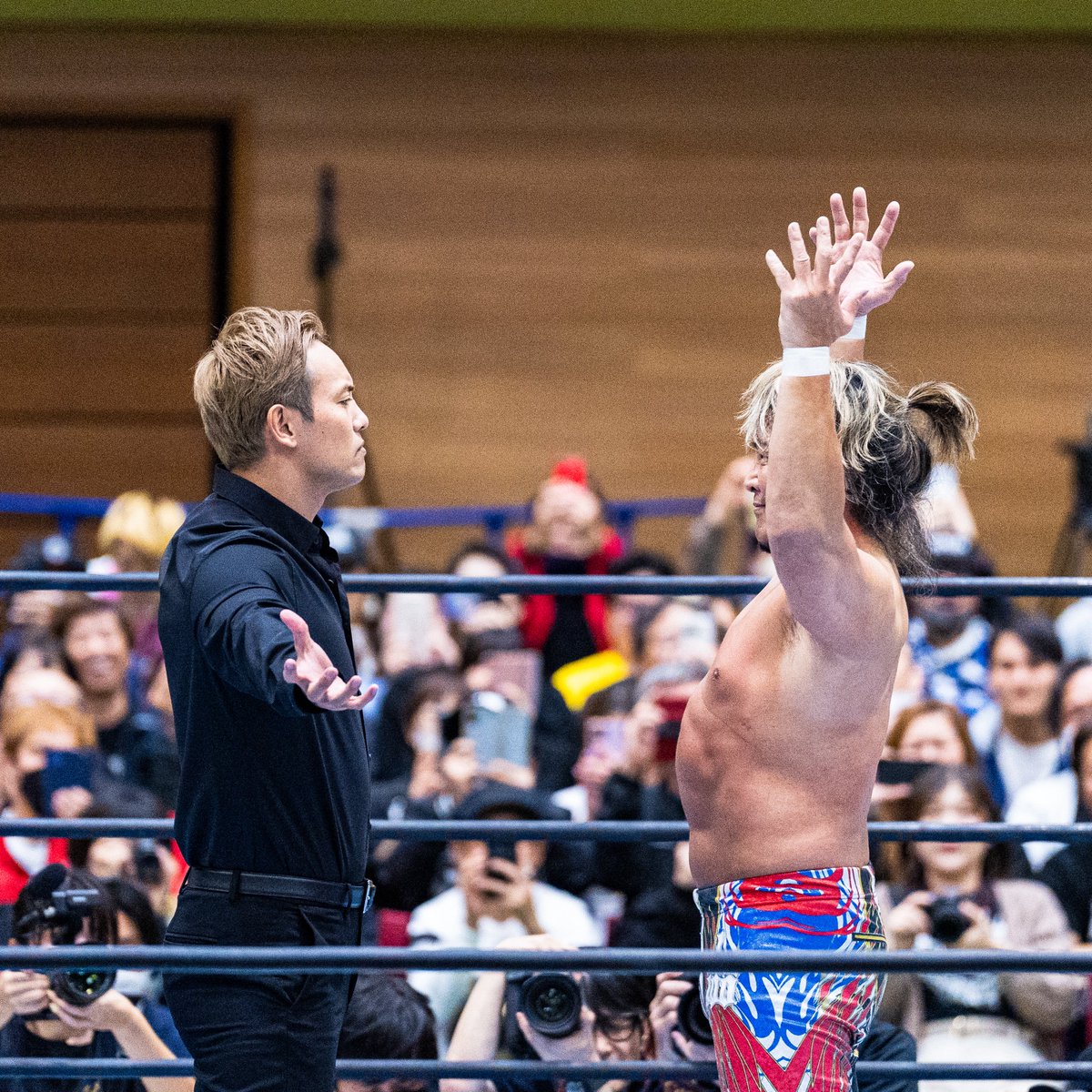 オカダきた！！！！
#njpw #njroad