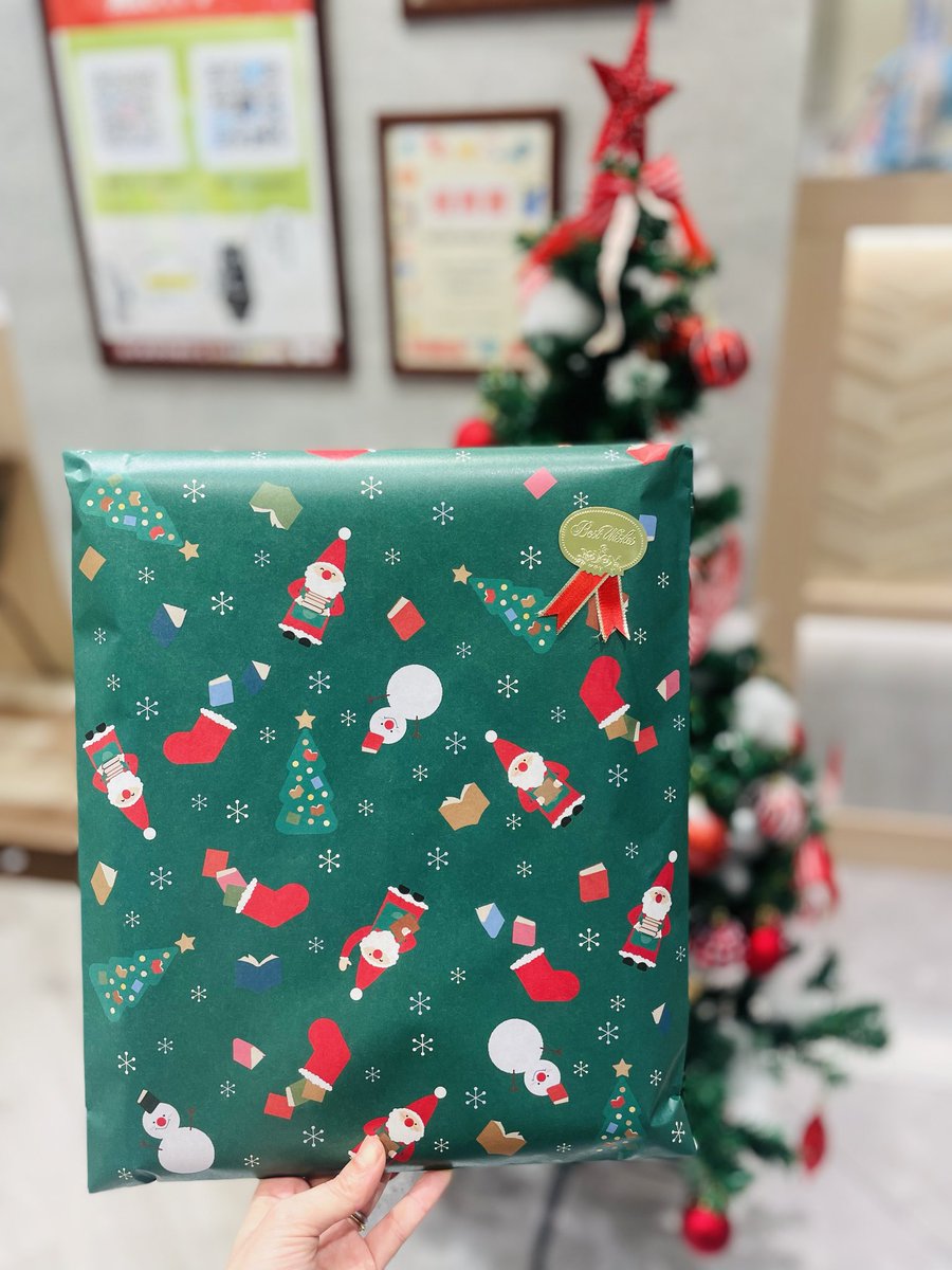 ⋱ギフトラッピング🎁⋰ お問い合わせ頂いていたクリスマスラッピング