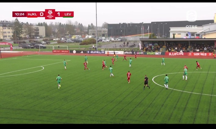 EstonieFrance's tweet photo. GOAL #Levadia 
Superbe centre d'Edgar TUR qui atteint Mikhel Ainsalu, qui n'a plus qu'à la reprendre et la mettre au fond !
Levadia est provisoirement leader. https://t.co/edGJpniNSy