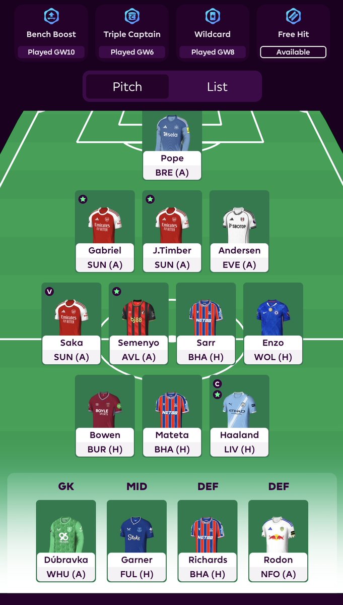 FPLShanks__7's tweet image. GW 11 team✨️

Rolling this week♻️
Haaland 🧢
Good luck all🔥

Lesss goooooo!  💫