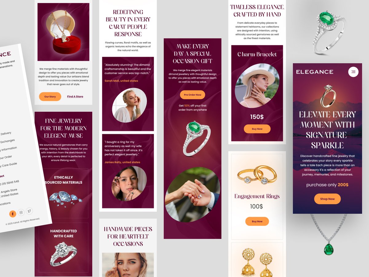 jabelahmedbappy's tweet image. Luxury website - Web Desgin - Landing page - Mobile Responsive

#Elegance #productdesign #webdesign #responsivedeign #elegantproduct #websitedesign #websiteui #websitemockup #landingpage #homepage #creativedesign #mobileresponsive #webui #uidesign