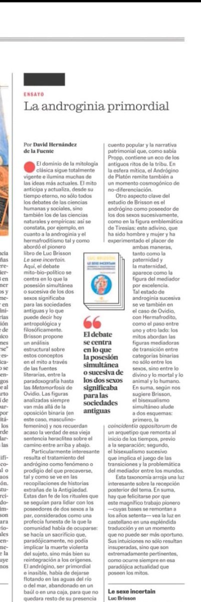 Aún recuerdo el día en que Brisson y Amorós visitaron la Facultad de Letras. En aquel entonces se gestó este libro. @letrasum