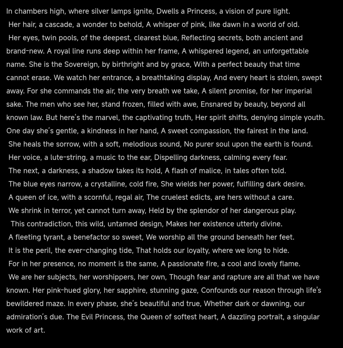 A poem to <a href="/Lose2Luna_/">Princess Luna 🌸 2DFD</a>