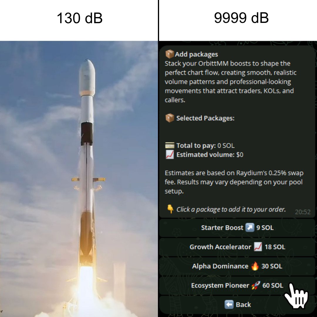 Orbitt Volume Booster tweet media