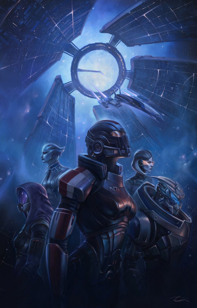 EvaKosmosArt's tweet photo. Happy N7 Day!

I'm Commander Shepard, and this is my favorite Mass Effect fan art!

@bioware
@masseffect
@GambleMike
@jhaletweets
#N7day #MassEffect #BioWare #fanartMassEffect #N7DAY #scifi #sciencefiction https://t.co/8RRRn2Cks6