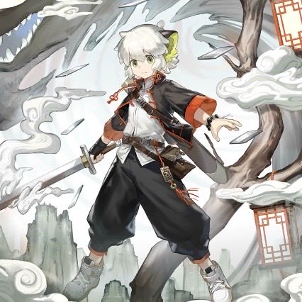 Sheepworm's tweet image. アークナイツ × 羅小黒戦記コラボ時のオペレーター「羅小黒」 のモデリング練習です
#ロシャオヘイセンキ #羅小黒戦記
#Arknights  #アークナイツ  #明日方舟