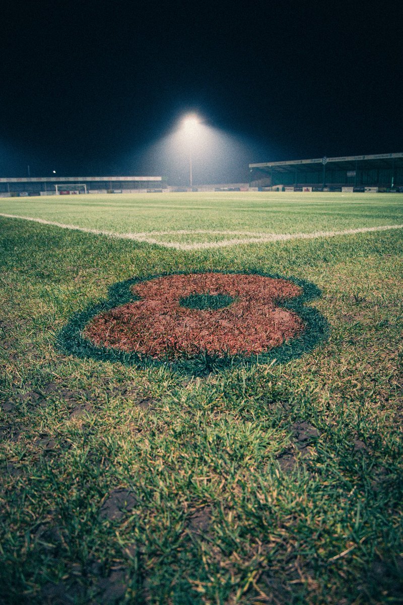 Blyth_Spartans's tweet photo. We will remember them ❤️

Credit to Groundsman Peter Henderson, Croft Park is in top condition as we return to league action today 👏

📸 @Jarmstrong93 

#HowayBlyth https://t.co/AXZRCMeFTb