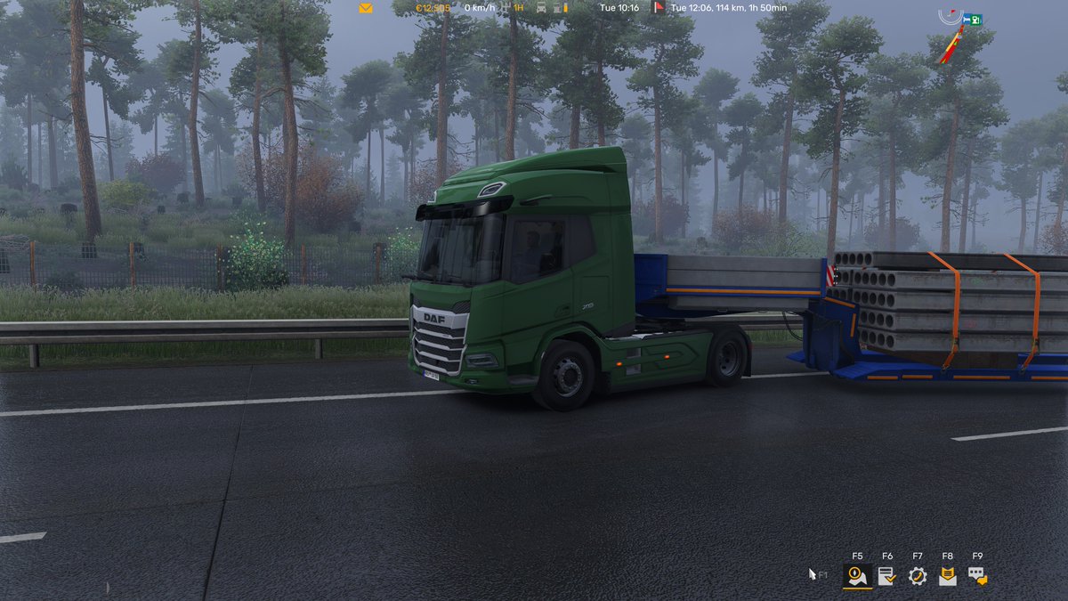 harritofficial's tweet photo. Even de tijd nemen voor de weg, het geluid van de motor en de zon die langzaam zakt aan de horizon.

Soms is het niet de bestemming, maar de kilometers ertussen die tellen. 🌍

#ETS2 #EuroTruckSimulator #OnTheRoad #VirtualTrucking #TruckLife https://t.co/bs0VU8VqUV