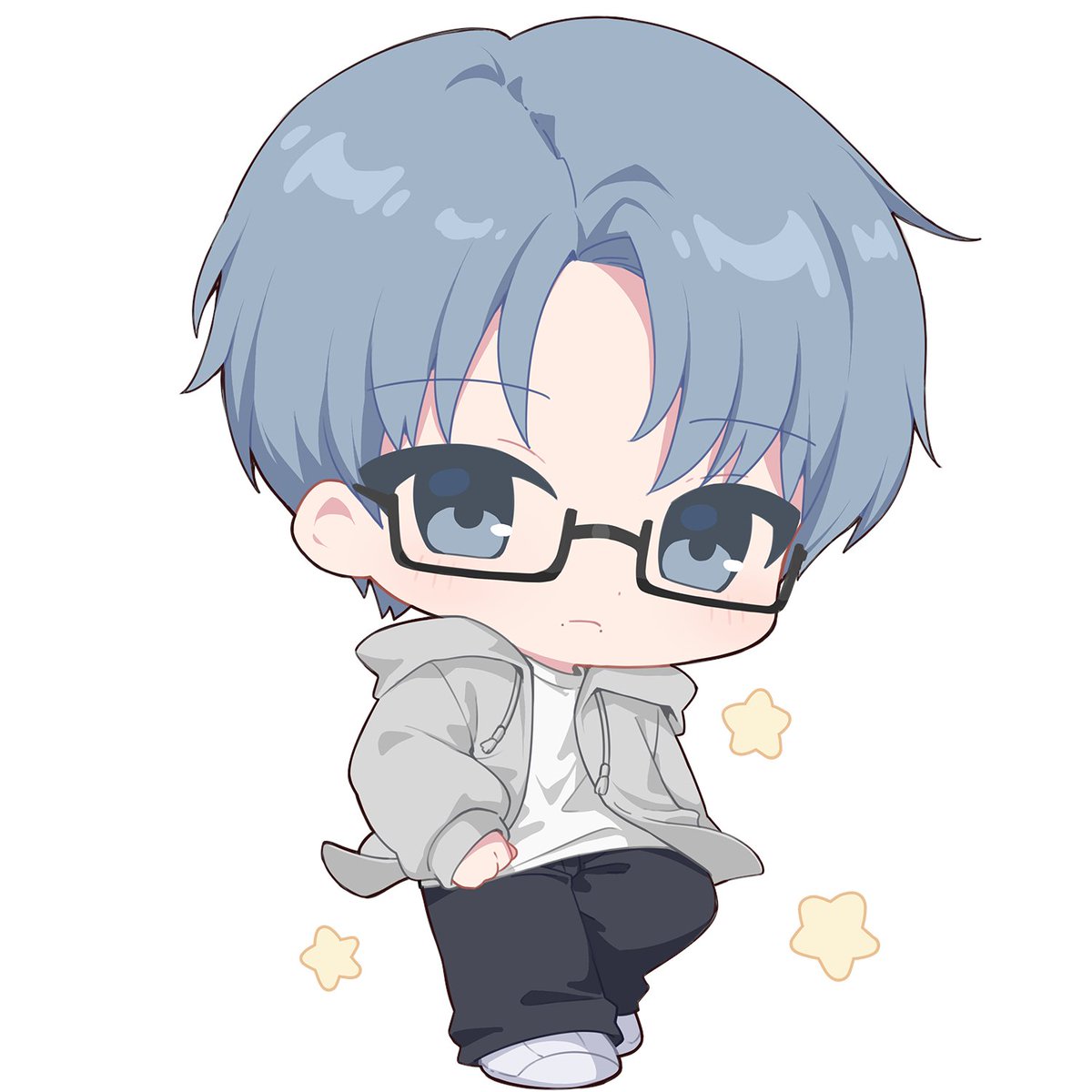 TheReal_Barret's tweet photo. Thank You @sleepyruu for the cute chibi art!!!!😁 https://t.co/xNTlsyKacd