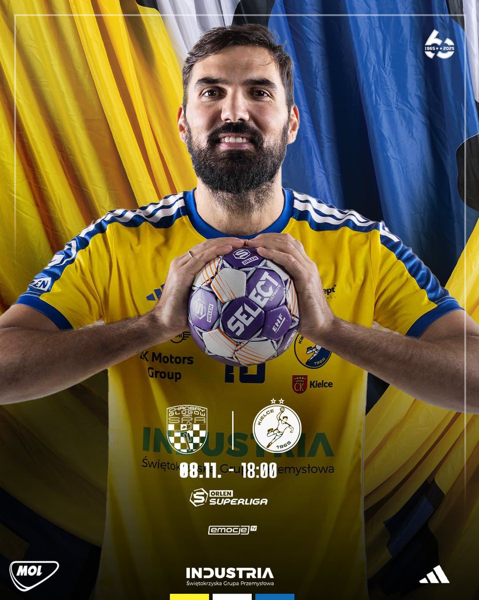 🟨🟦 #matchDAY
O ligowe punkty w Głogowie! ⚔️

🏆 <a href="/orlen_superliga/">ORLEN Superliga</a> 
🆚 <a href="/chrobryhandball/">chrobryhandball</a> 
⌚ 18:00
📍 Głogów
📺 emocje.tv

#gramyRAZEM #dawajDAWAJ