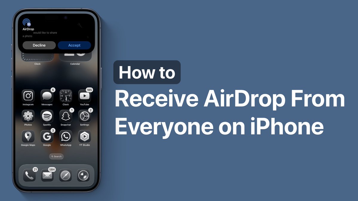 iOSHacker1's tweet image. How to Receive AirDrop From Someone Not In Your Contact List ioshacker.com/how-to/airdrop…