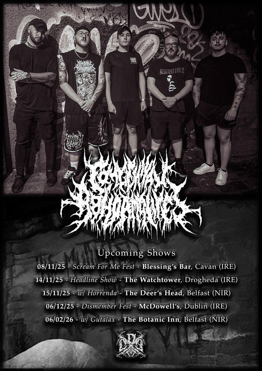 🔥 It all kicks off today! 🔥

We’re playing Scream For Me  in Cavan today, an all day festival with a killer lineup in support of SOSAD Ireland.  Can’t wait to get started! 

Our next run of shows looks like this... Hope to see you there! 🤘