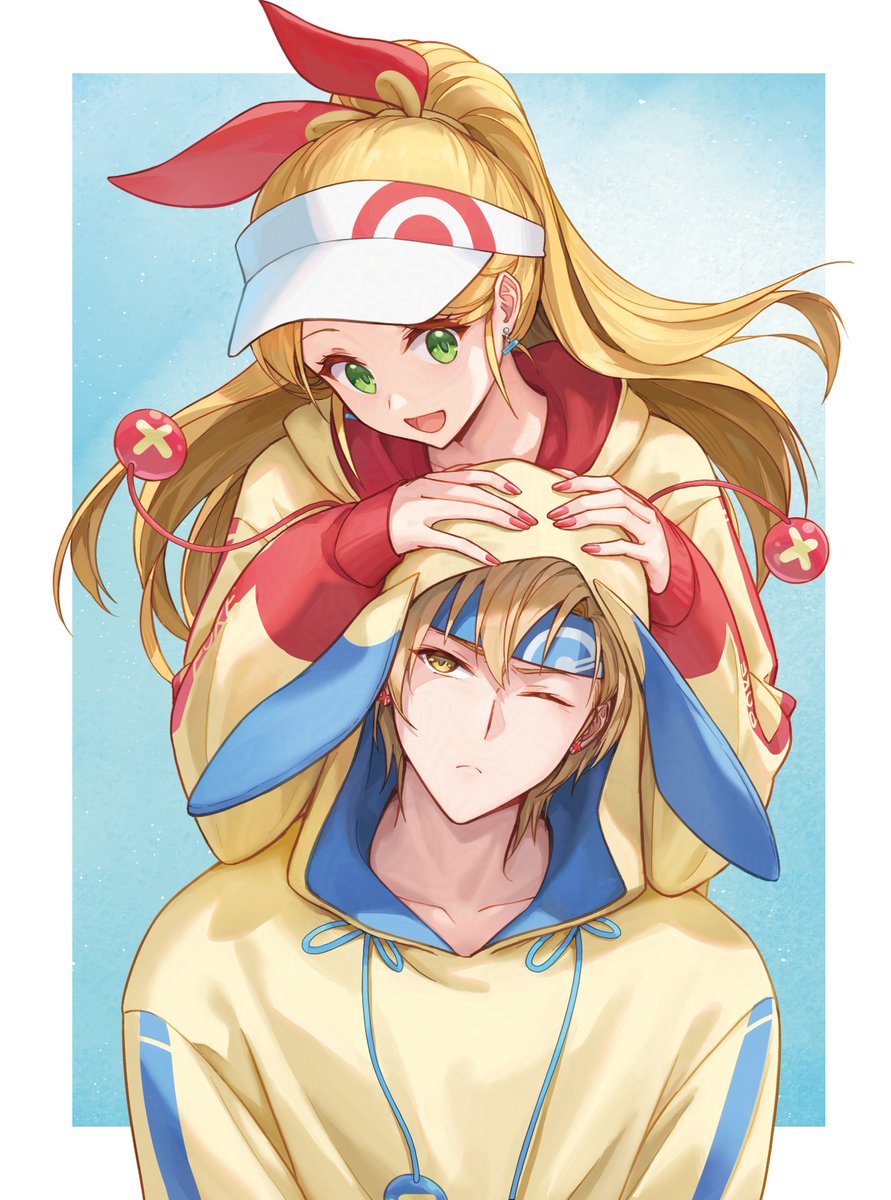 「#OC #UR Pokevision今回のシリーズ第一弾!プラスルとマイナン!」|之之_Sharon(๑•̀ㅂ•́)و✧のイラスト