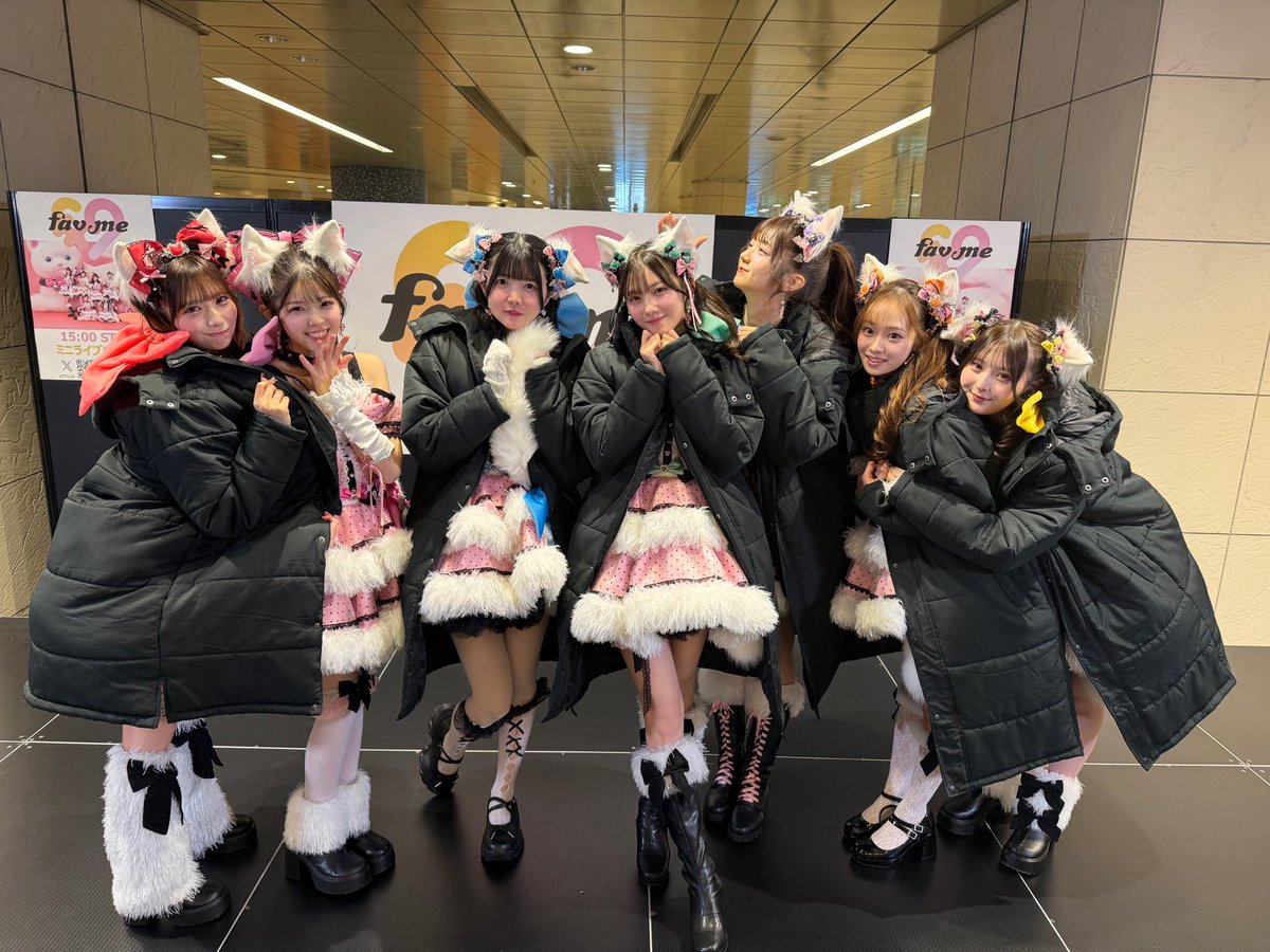 汐留でのリリースイベントありがとうございました𐔌՞ ܸ. .ܸ՞𐦯前に