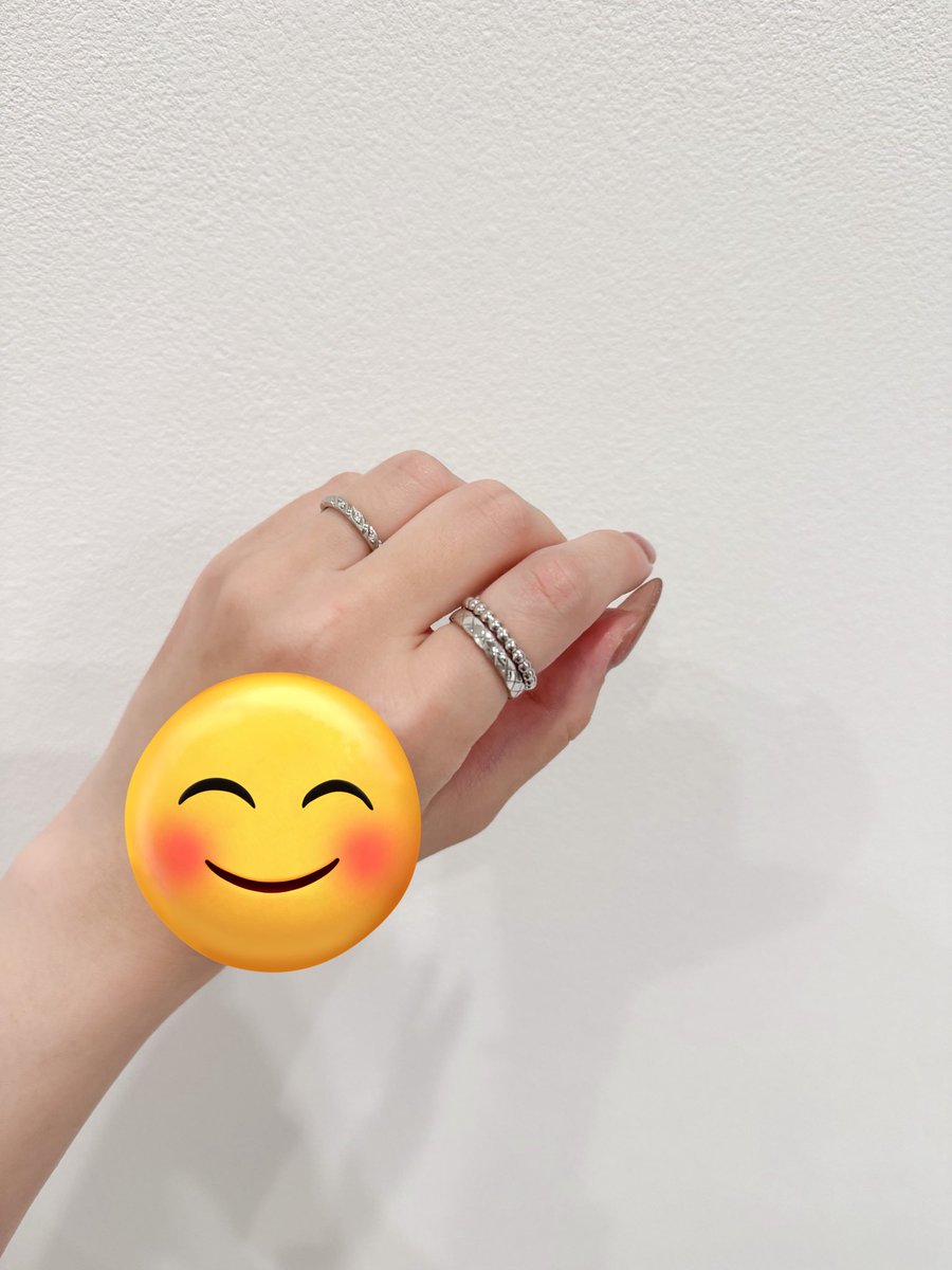 hlm2_r7's tweet image. ココクラッシュミニ×ペルレ×トルサード🫶🏻🎶ココクラッシュミニだとマリッジリング感出るかな〜と思ったけど案外そんなことなくて🤭重ね付け沢山楽しめそう❤️‍🔥